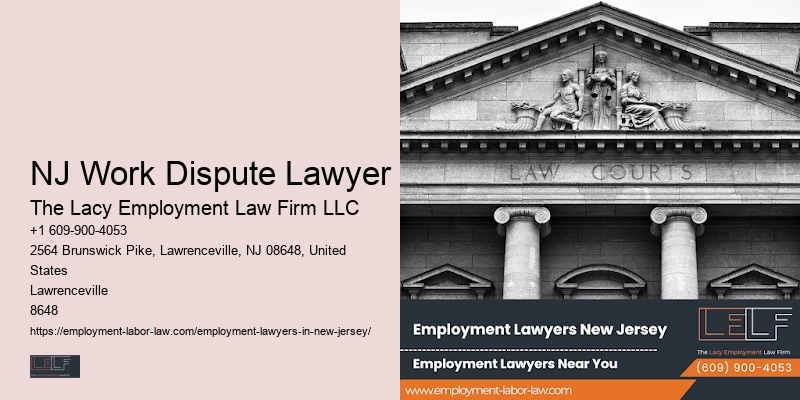 NJ Work Dispute Lawyer