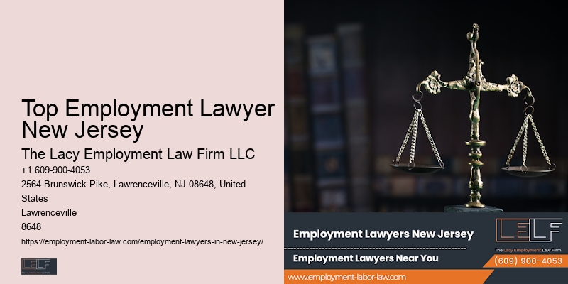 Top Employment Lawyer New Jersey Wrongful Termination Attorney