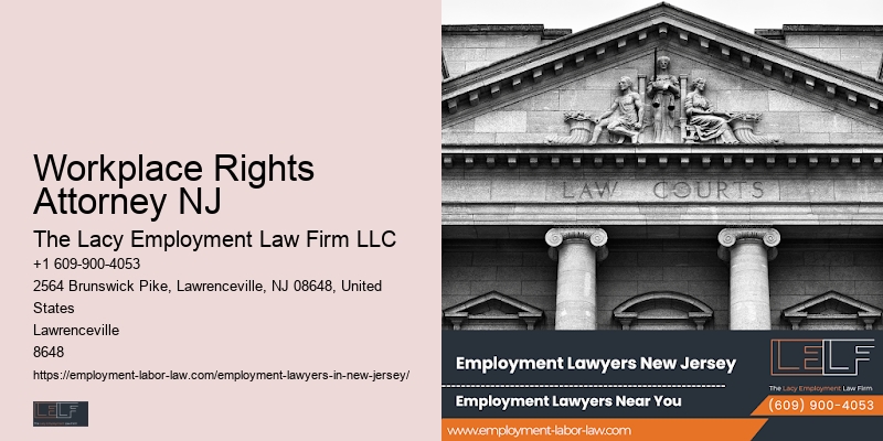 Workplace Rights Attorney NJ
