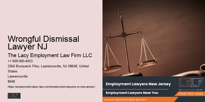 Wrongful Termination Lawyers New Jersery PA