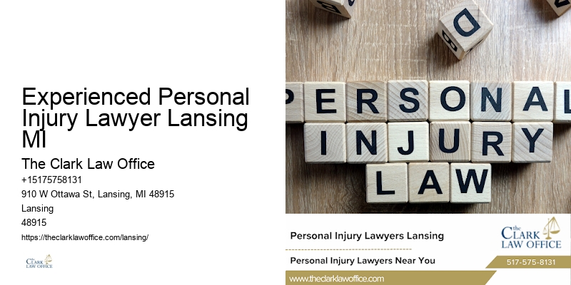 Experienced Personal Injury Lawyer Lansing MI