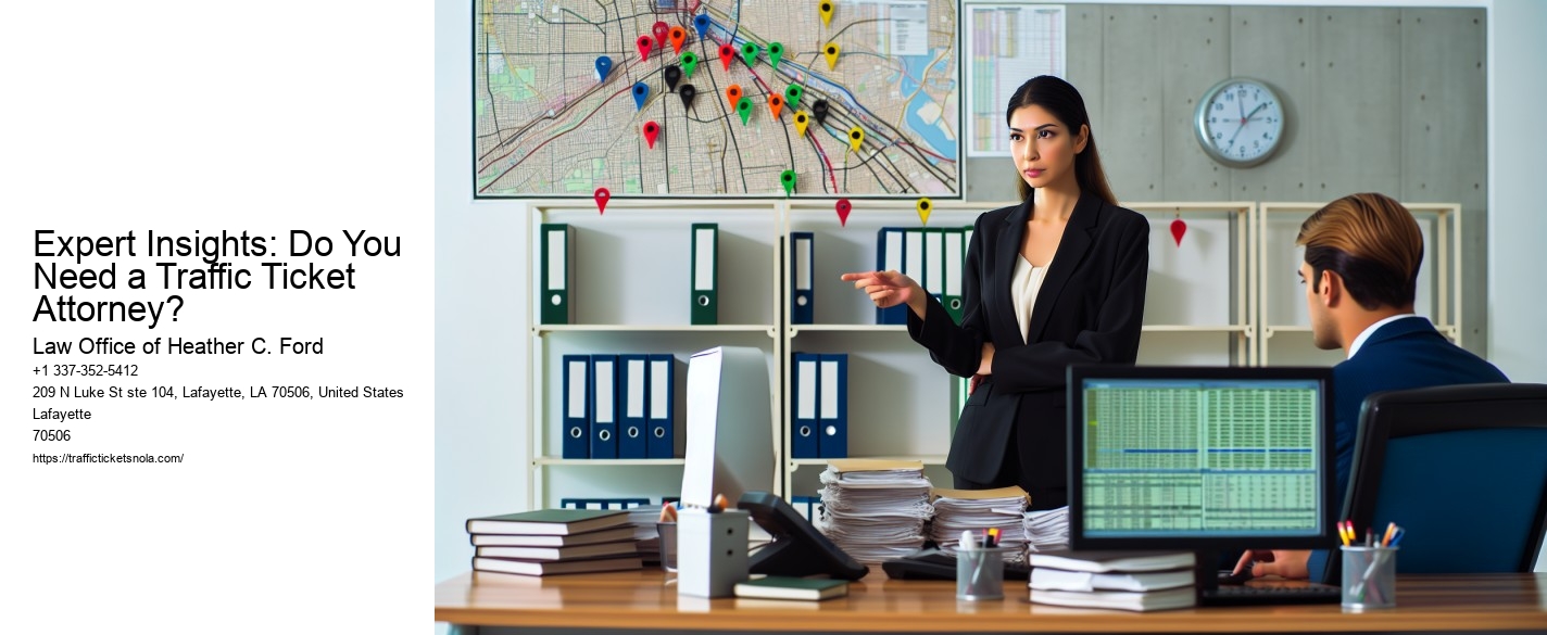 Expert Insights: Do You Need a Traffic Ticket Attorney?
