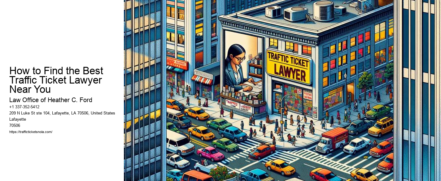 How to Find the Best Traffic Ticket Lawyer Near You