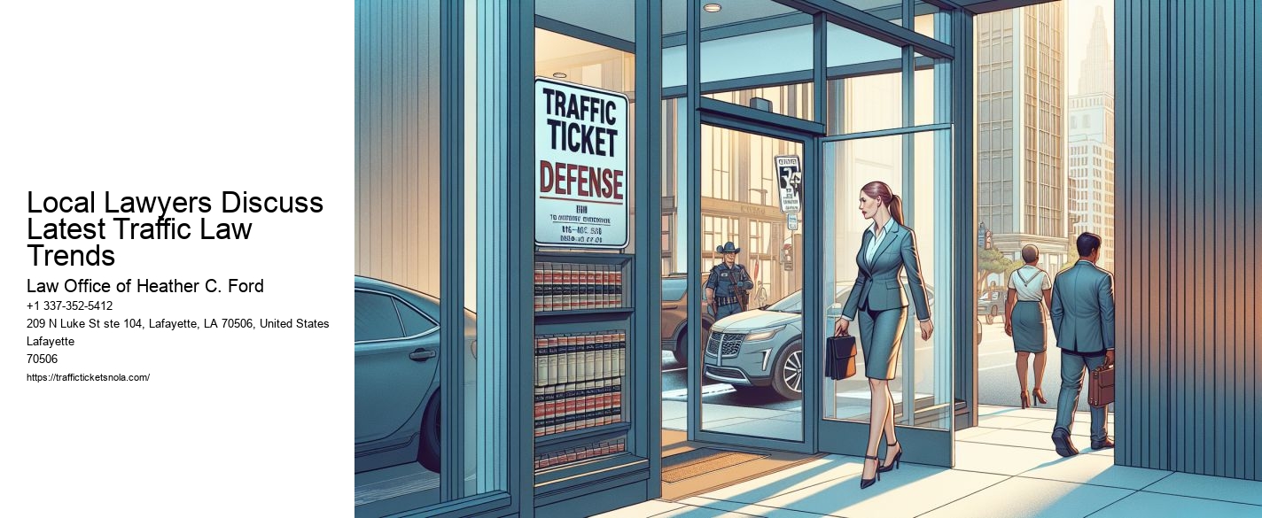 Local Lawyers Discuss Latest Traffic Law Trends