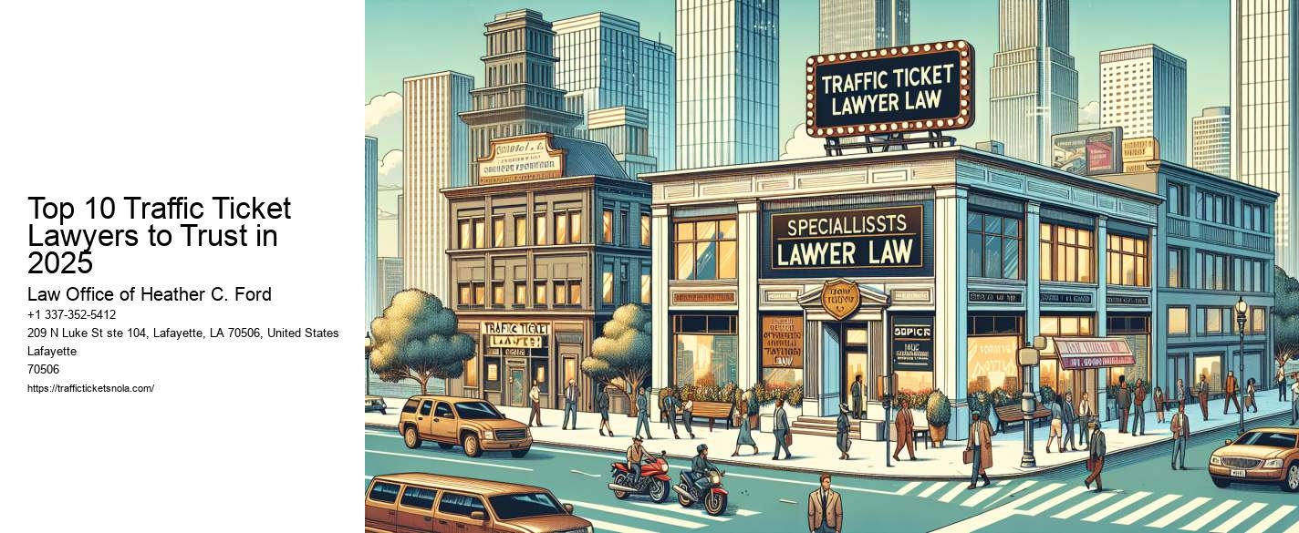 Top 10 Traffic Ticket Lawyers to Trust in 2025