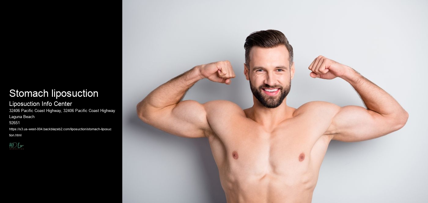 stomach liposuction