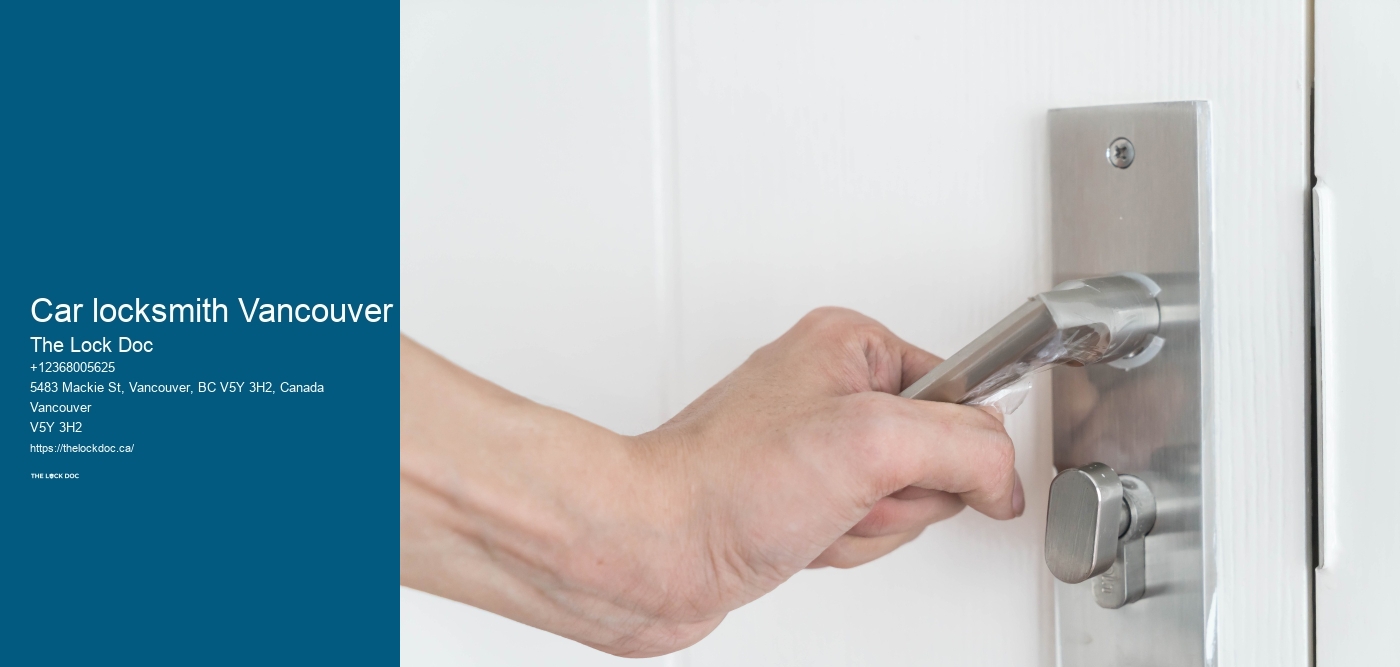 Car locksmith Vancouver