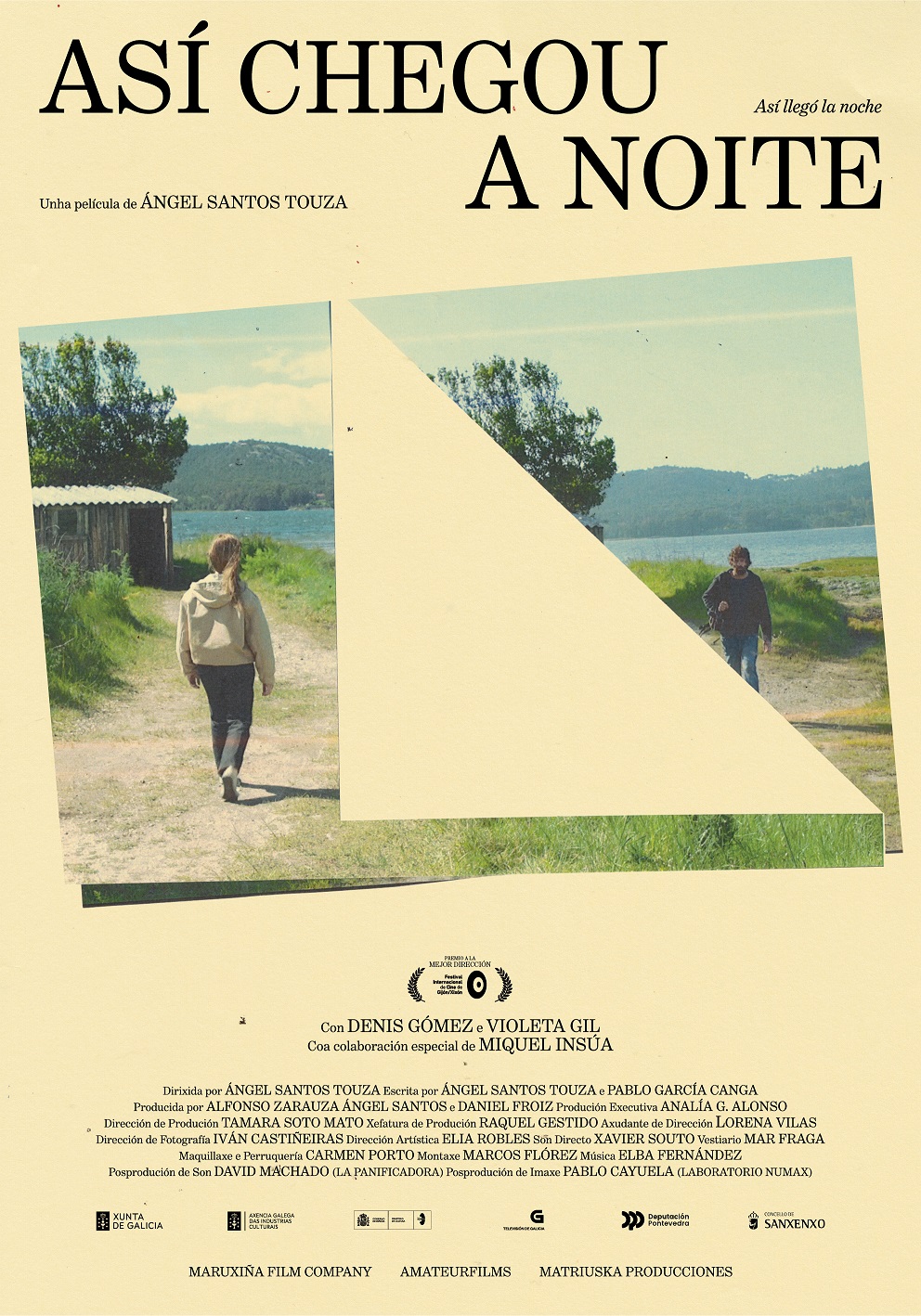 Así llegó la noche - cartel