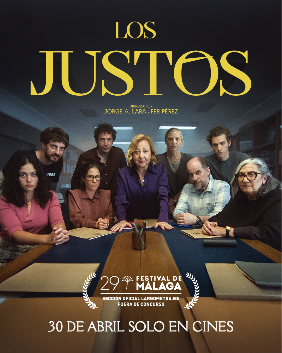 Los justos - cartel