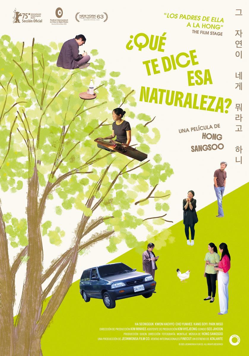 ¿Qué te dice esa naturaleza? - cartel