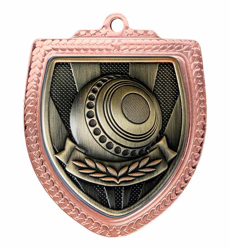 Shield Medal – Lawn Bowls Ball