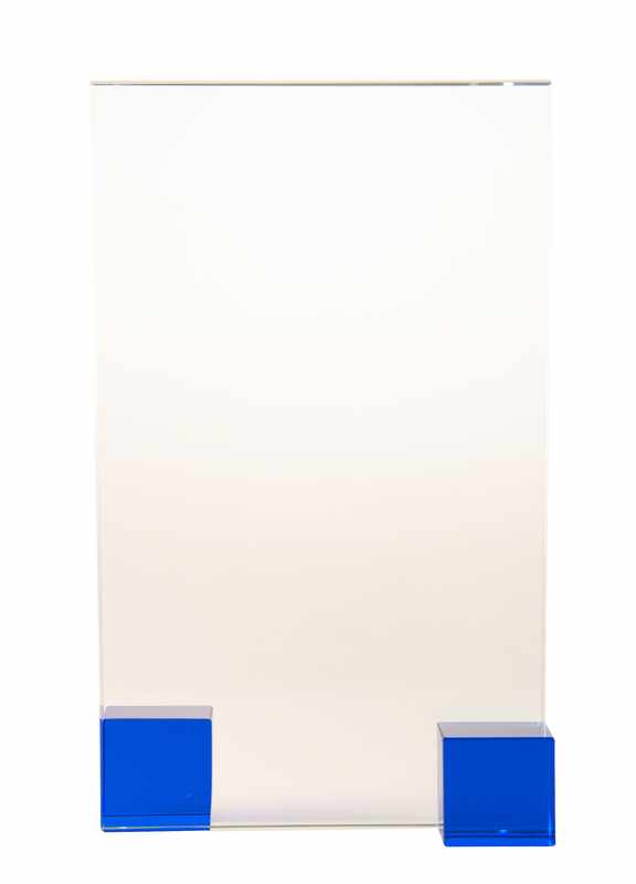 Blue Block Glass