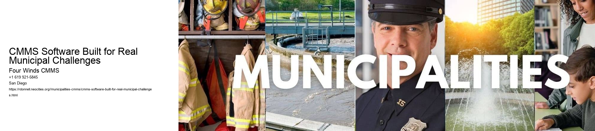 CMMS Software Built for Real Municipal Challenges