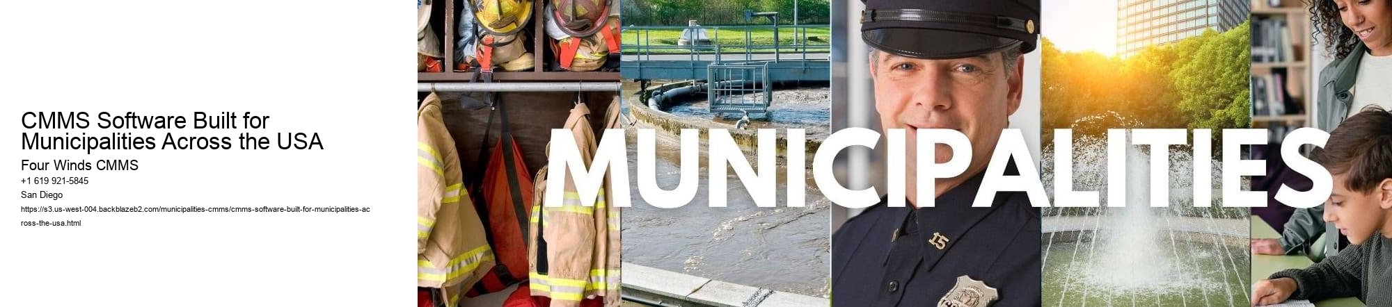 CMMS Software Built for Municipalities Across the USA