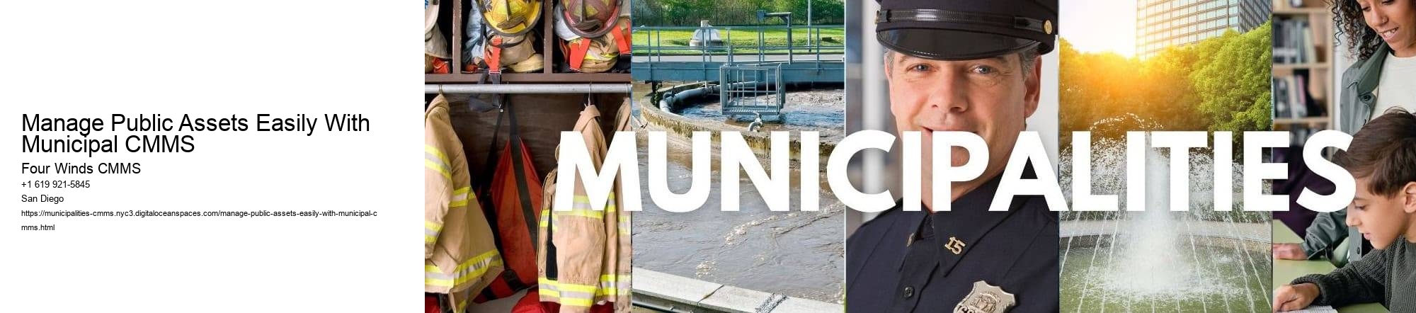 Manage Public Assets Easily With Municipal CMMS