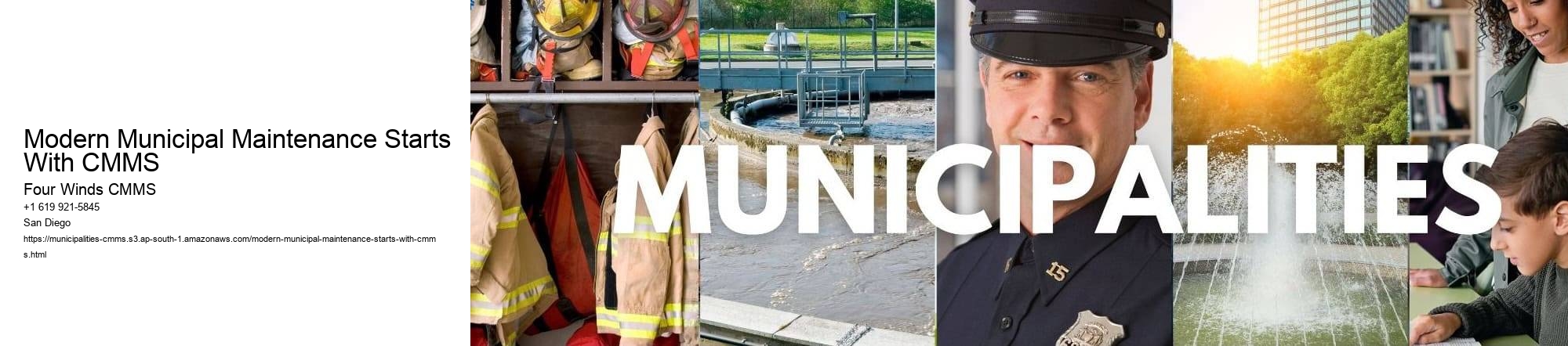 Modern Municipal Maintenance Starts With CMMS