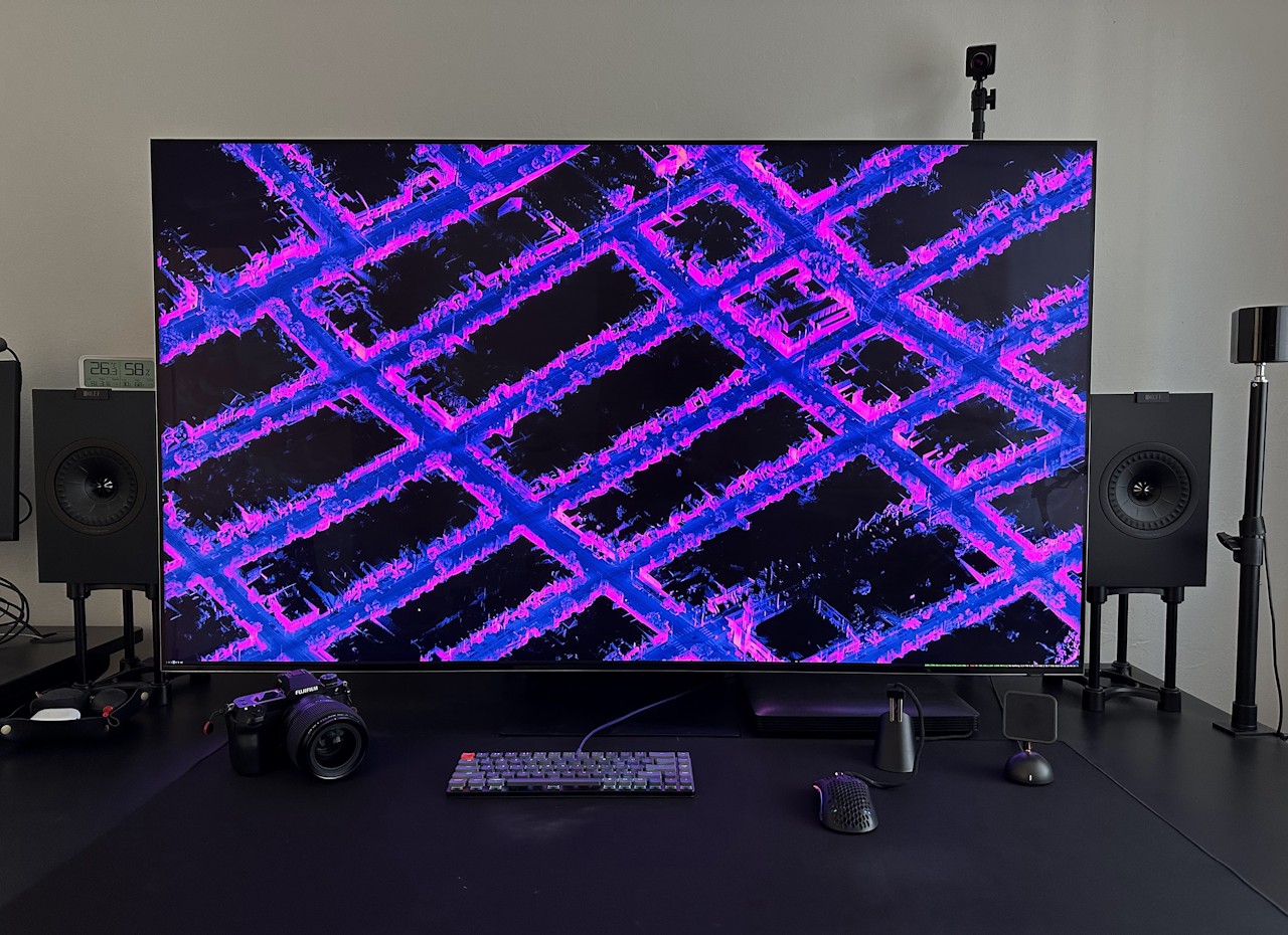 Bild: Ein 8K-Fernseher als Monitor für deinen PC