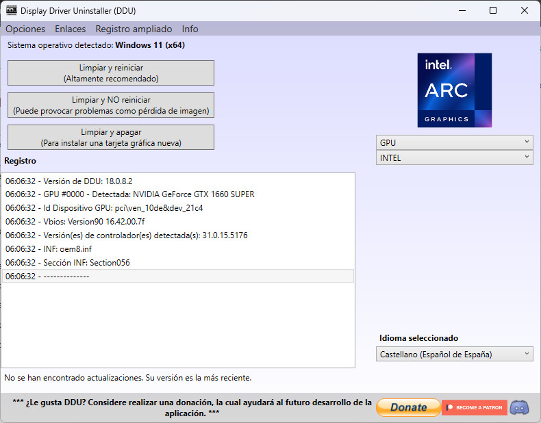 Bild: So deinstallierst du Treiber ohne Spuren mit Display Driver Uninstaller