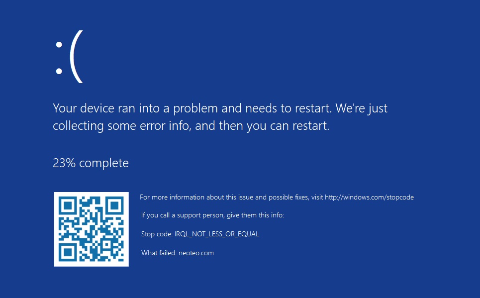 Bild: Blue Screen Simulator Plus: Simulator für blaue Bildschirme