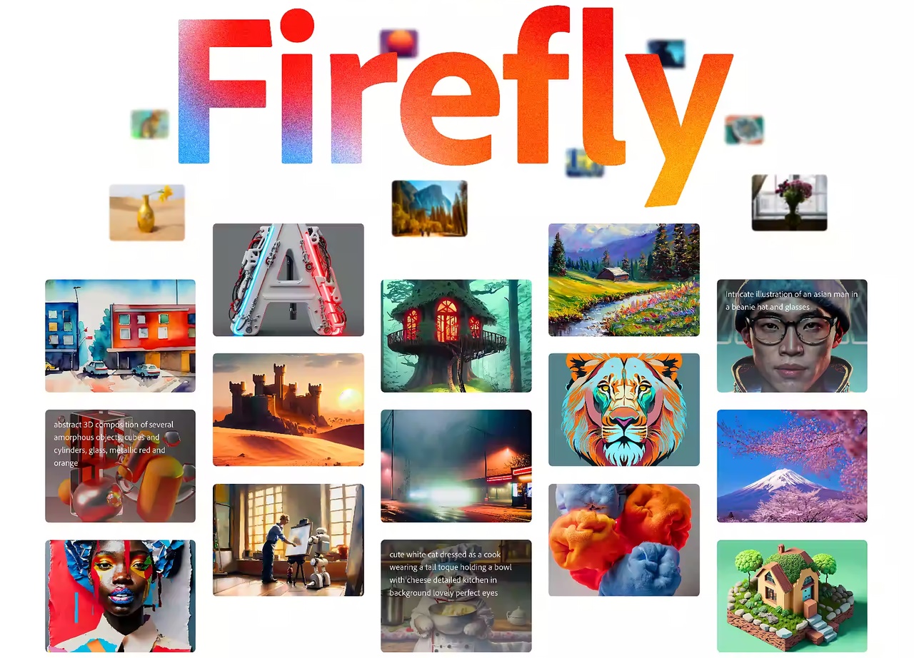 Immagine: Adobe Firefly: Adobe presenta il suo generatore di immagini con intelligenza artificiale
