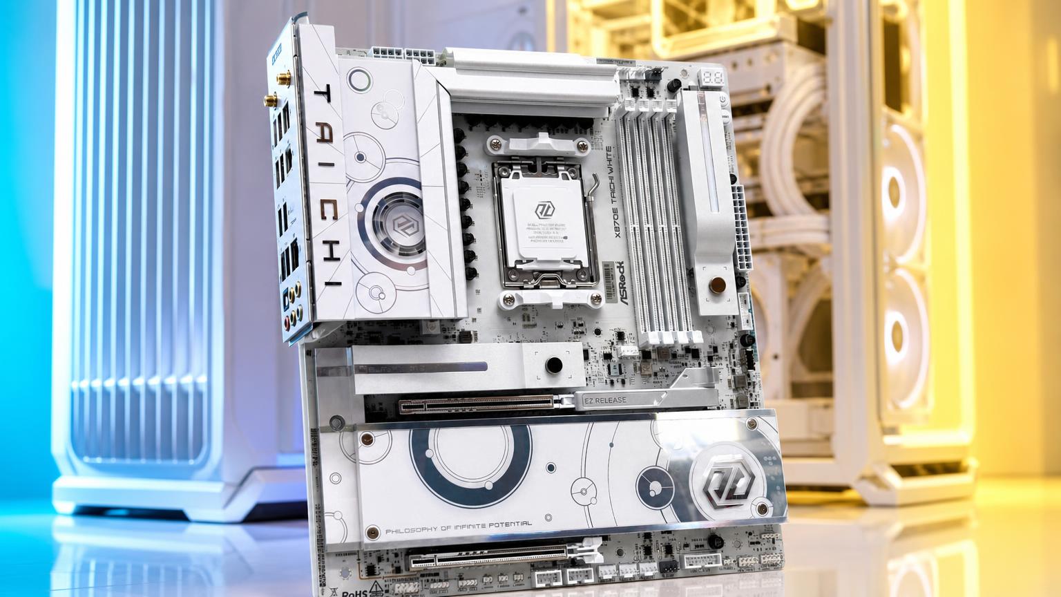 ASRock X870E Taichi White review: buy it for the features
