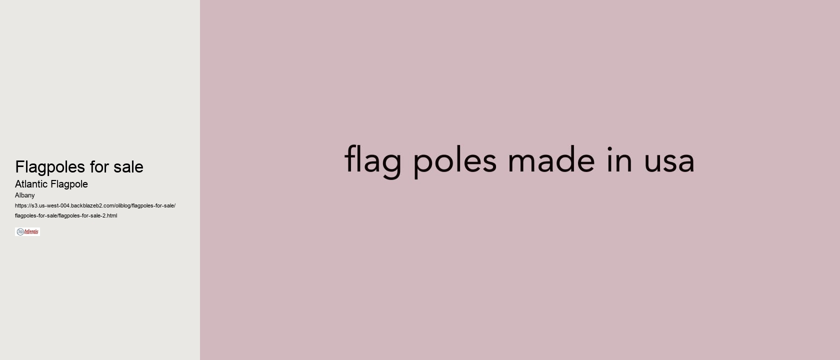 flagpoles for sale