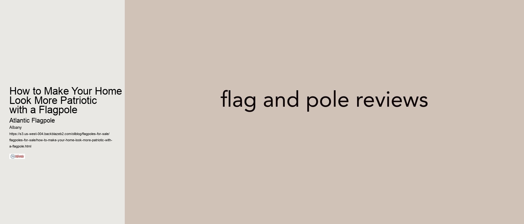 How to Make Your Home Look More Patriotic with a Flagpole