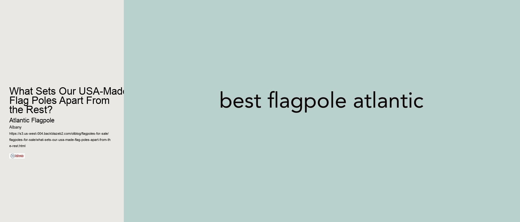 What Sets Our USA-Made Flag Poles Apart From the Rest?