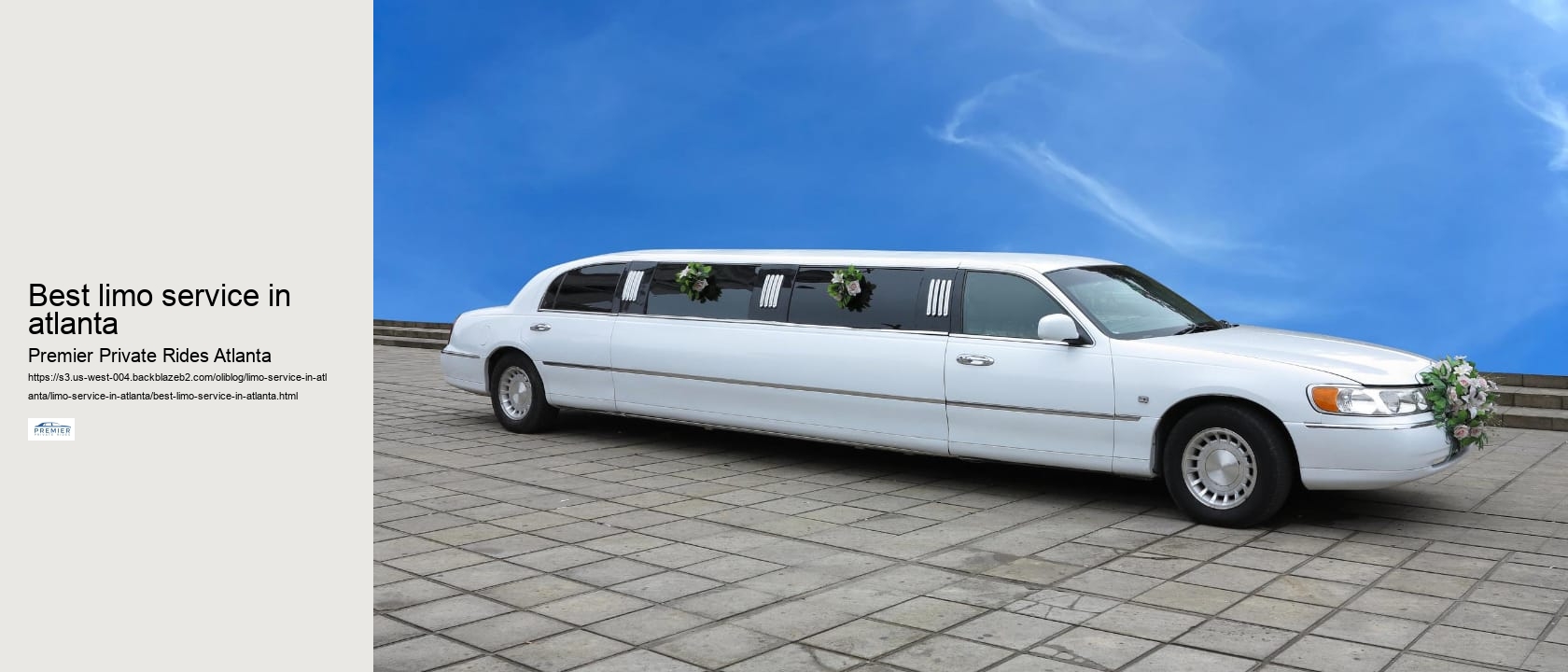 Best limo service in atlanta