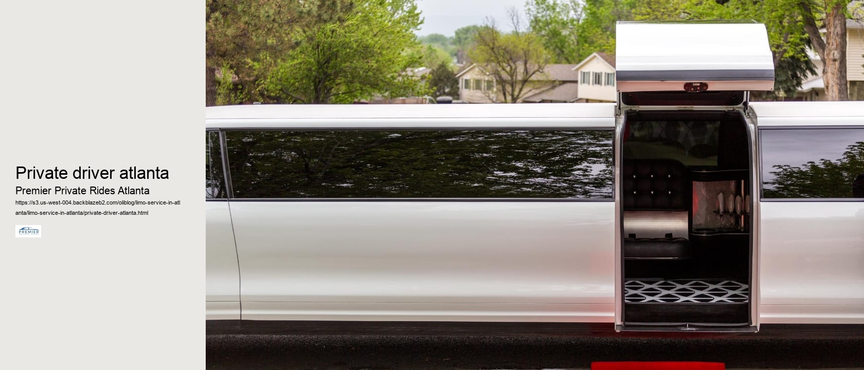 private driver atlanta