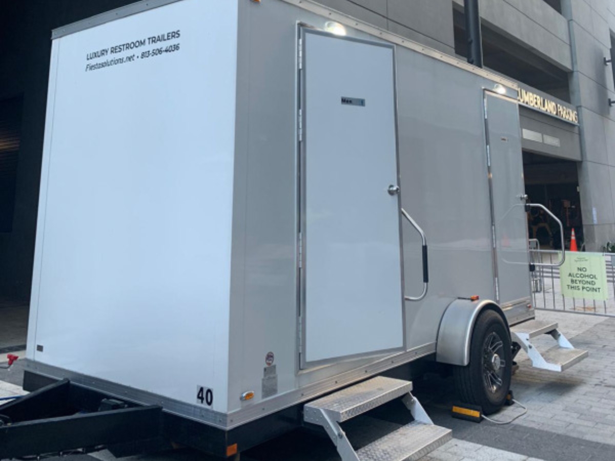 Portable Restroom Trailer Rental Tampa