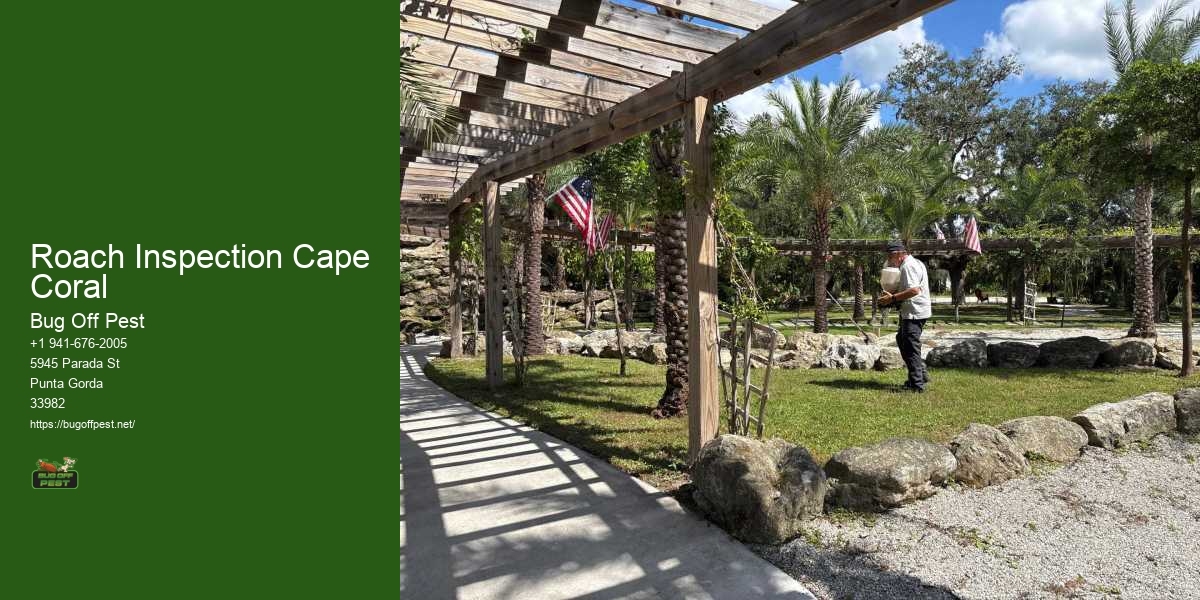 Roach Inspection Cape Coral