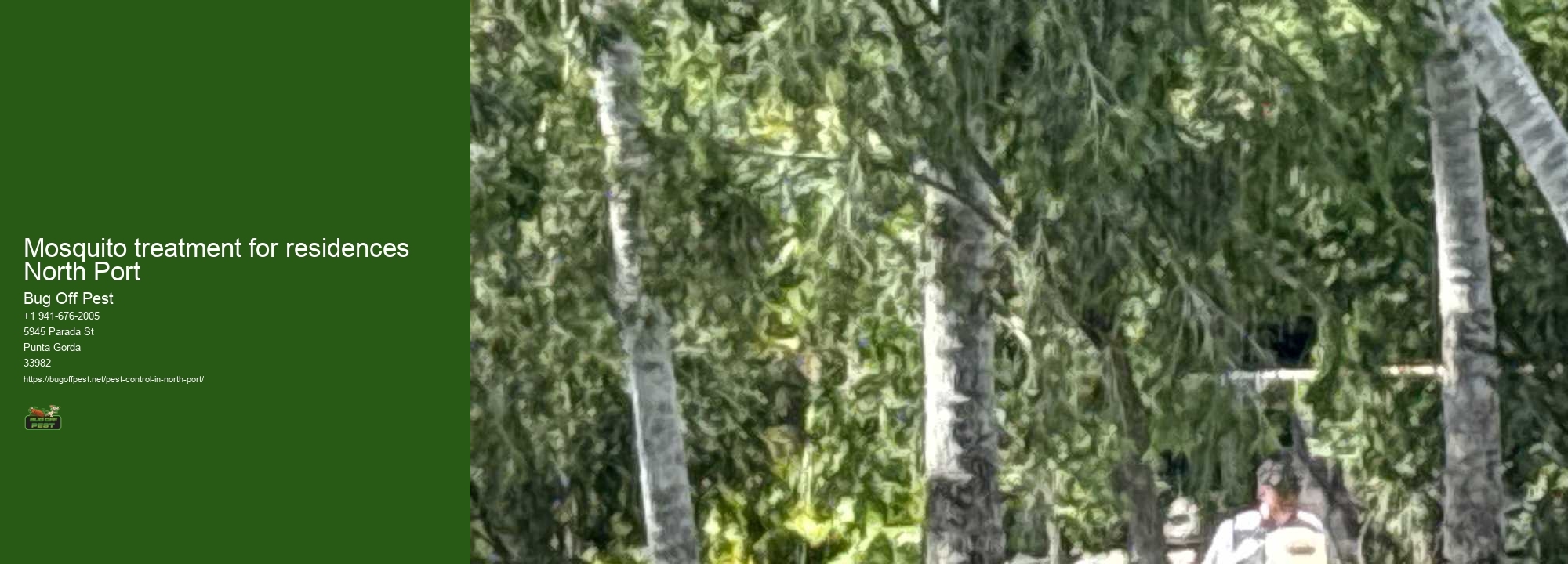 Mosquito treatment for residences North Port