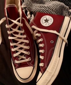 Dark Cherry Red Converse, Converse Cherry Red, Dark Red Trainers, Red Tennis Shoes, Cherry Red Sneakers, Cherry Red Converse, Snickers Shoes