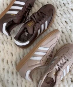 Brown Adidas Samba OG, Trendy Brown Sneakers, Trendy Brown Sneakers For Everyday