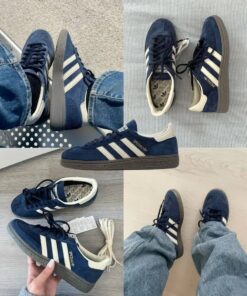 School Clothing, Sambas Blue, Spezial Adidas Blue, Spezial Adidas, Trendy Shoes Sneakers, Shoe Wishlist, Adidas Schuhe