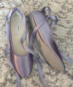 Ballet Shoes Purple, Soft Lilac Aesthetic, Light Purple Heels, Classy Purple Aesthetic, Regency Era Shoes, Pastel Purple Shoes