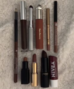 Dark Makeup Products, Brown Lippies, Dark Academia Makeup Products, Dark Feminine Makeup Products, Brown Lip Products