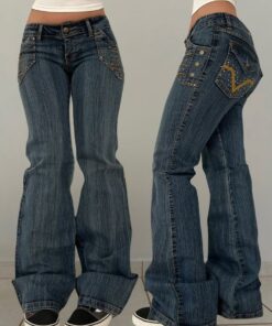 Baggy Flare Jeans Outfit, Feminine Pants, Alt Jeans, Looks Street Style, 2000s Fashion Outfits