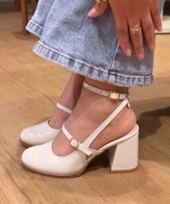 Mary Jane White Heels, Mary Jeans, Small White Heels, White Mary Jane, Mary Jane Wedding Shoes, Mary Jane Boots, White Mary Jane Closed Toe Sandals