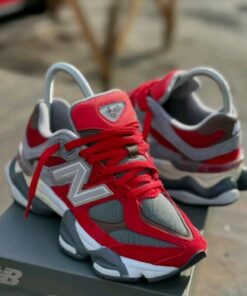 Red Shoes New Balance, Women's Sneakers, New Balance 9060, Neon Nike Shoes, Nike Shoes Women Fashion, Sneak Attack, Trendy Shoes Sneakers