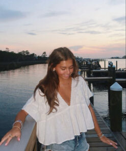 Beachy Mini Dress For Summer, Outfit Inspo Florida, Flowy Summer Tops For The Beach, Flowy Beach Tops For Summer