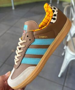 the Adidas Disney Pixar Toy Story Samba OG Shoes