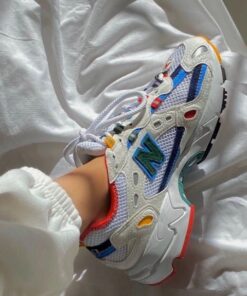 New Balance 827 x Aimé Leon Dore sneakers in white
