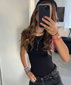 Outfit Photo, Barcelona Outfits Summer, 2016 Party Outfit, Outfit Short Noir, Short Noir Outfit, French Drip