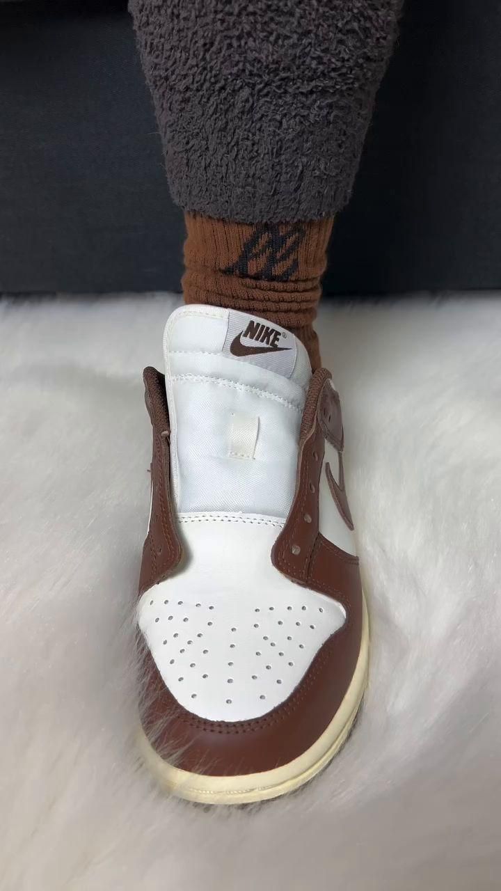 White And Brown Sneakers, Nike Dunk  &hellip;