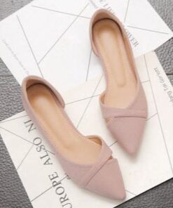 Summer Formal Slip-on Pointed Toe Flats, Cheap Slip-on Pointed Toe Flats Casual, Summer Office Slip-on Pointed Toe Flats