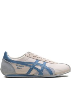 Onitsuka Tiger Runspark Cream/Light Blue sneakers - White
