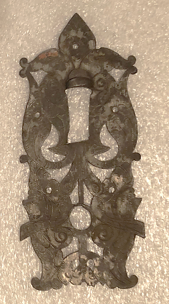 Escutcheon with lock