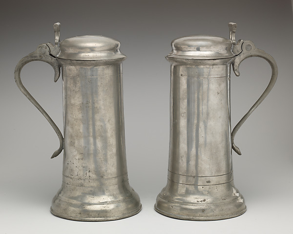 Pair of church flagons